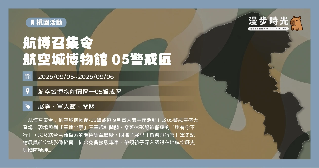 航博召集令 航空城博物館 05警戒區